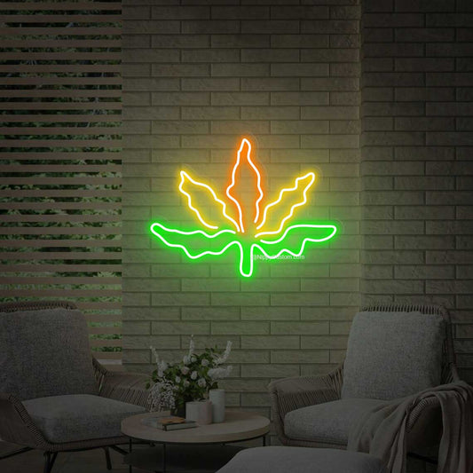 Cannabis Neon Sign - Weed Neon Sign