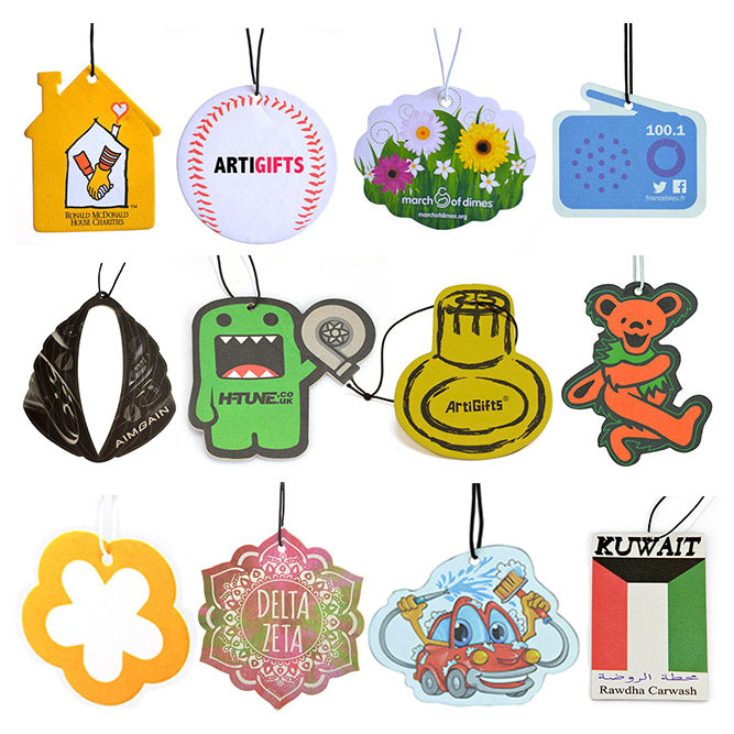 Custom Die-Cut Air Fresheners | Long-Lasting