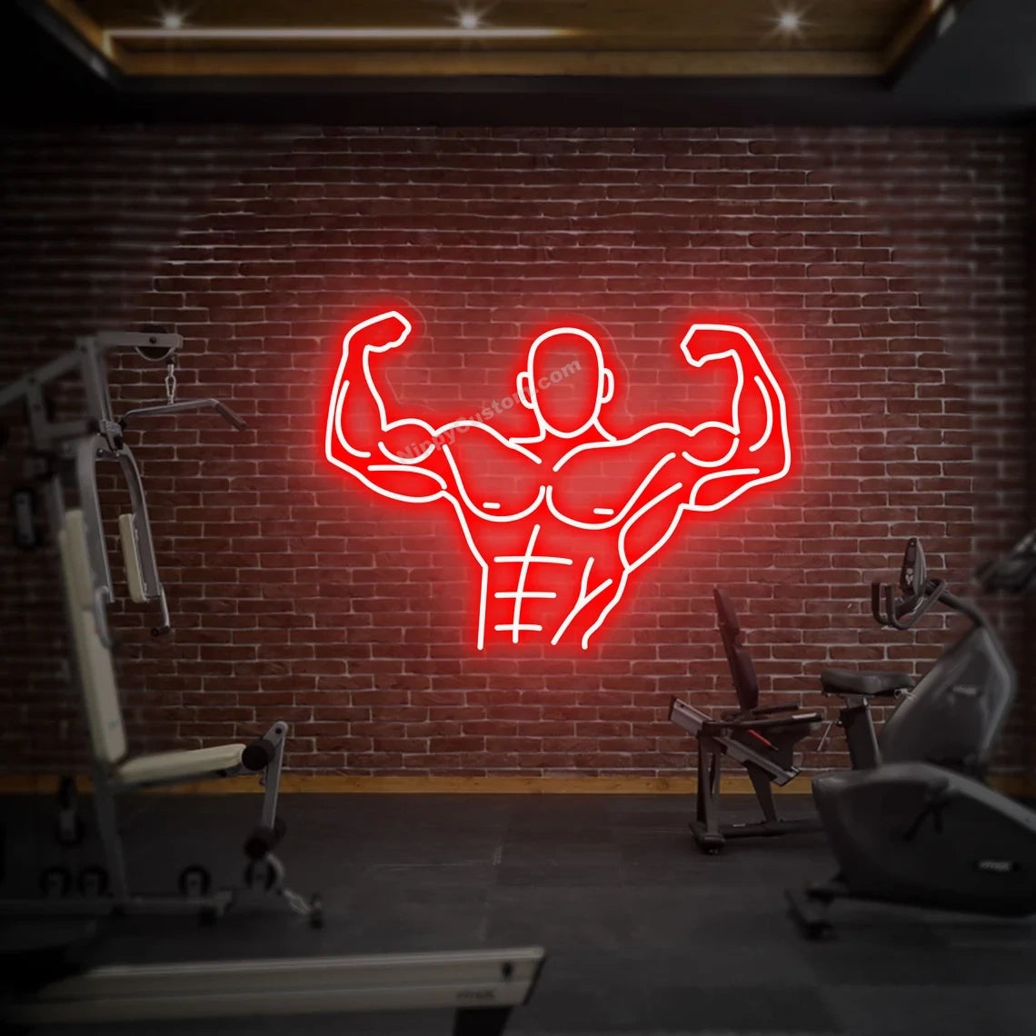 Gym Neon Sign, Fitness Neon Sign, Gym Logo Sign, Custom Gym Led Light Neon Sign