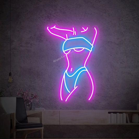 Women Body Neon Sign