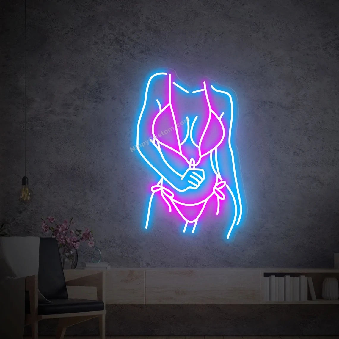 Sexy Bikini Neon Sign