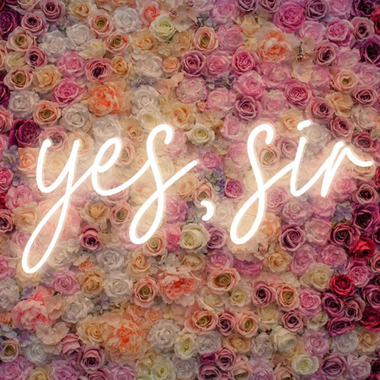 Yes Sir - LED Neon Sign