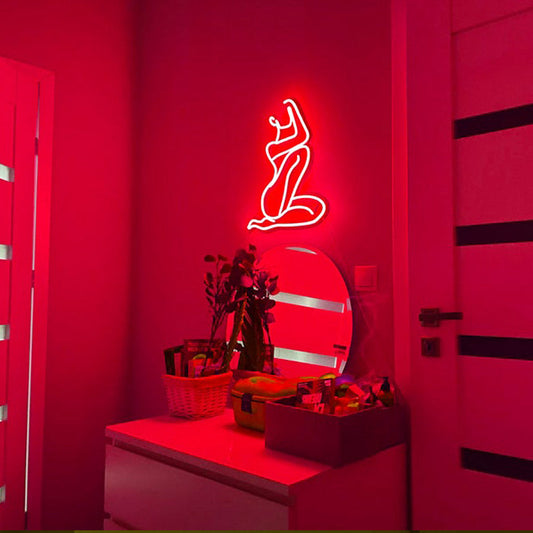 Body neon sign,Body led sign,Woman body neon sign,Woman body led light,Lady neon sign