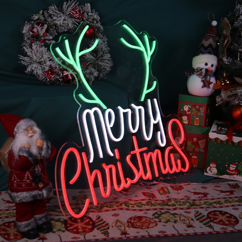 Merry Christmas Neon Sign