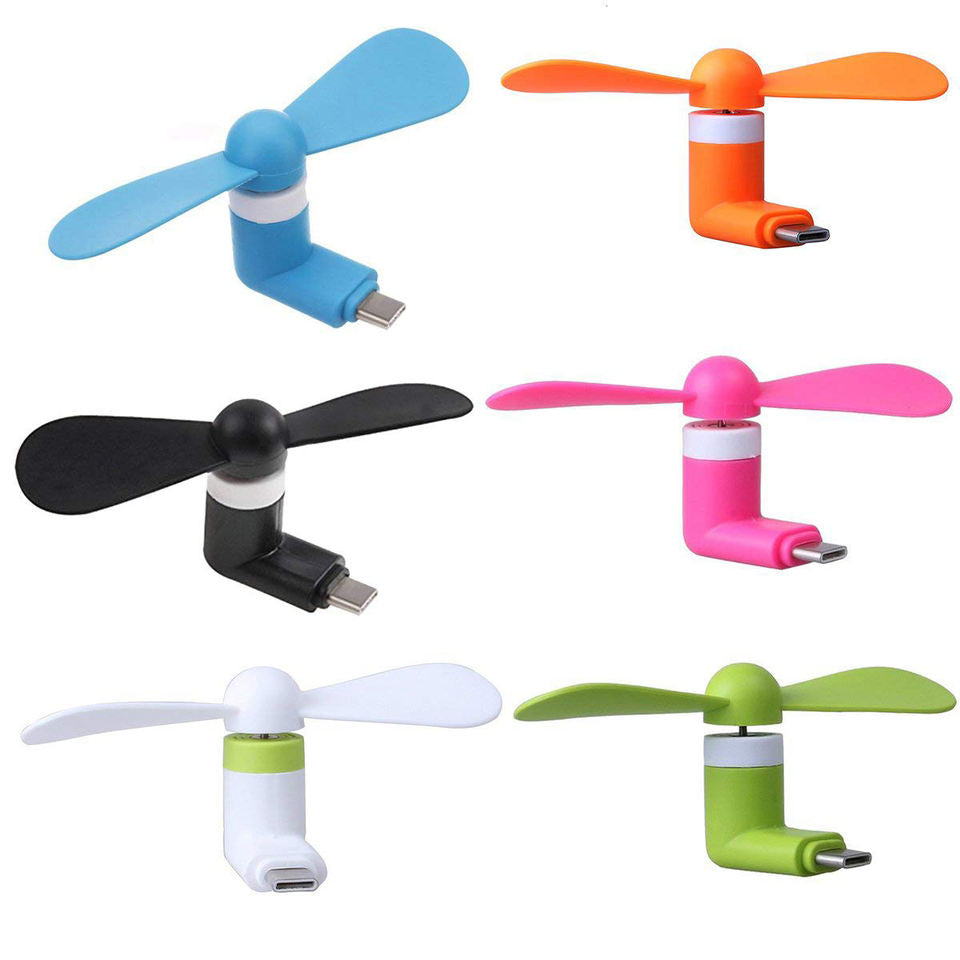 USB Mini Fan Custom Logo Promotional Gifts Portable Phone Fan Custom Folding Fans for Phone