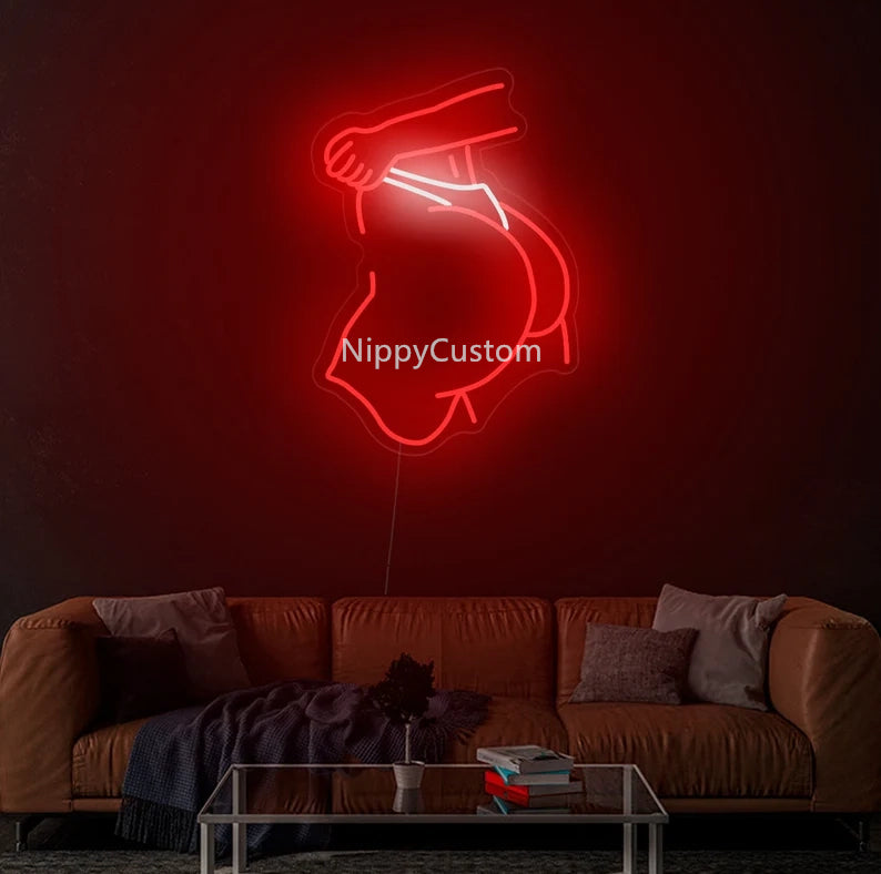 Woman Neon Light, Neon Sign Light Decor, Body Bedroom Neon Sign, Bedroom Neon Lights, Home Neon Lights, Woman Wall Decoration