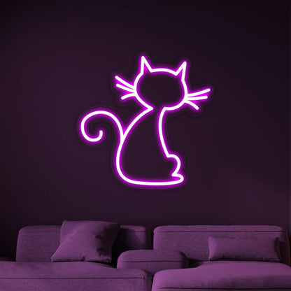 Buy 1 Get 1 Free - Cat Neon Sign