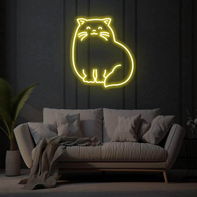 Buy 1 Get 1 Free - Cat Neon Sign