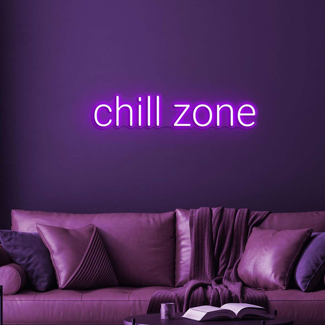 Chill Zone Neon Sign Gamer Led Light 