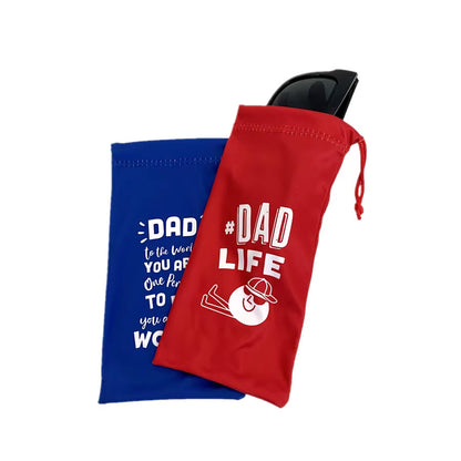 Custom logo Microfiber Sunglasses bag Jewelry Drawstrings Pouch