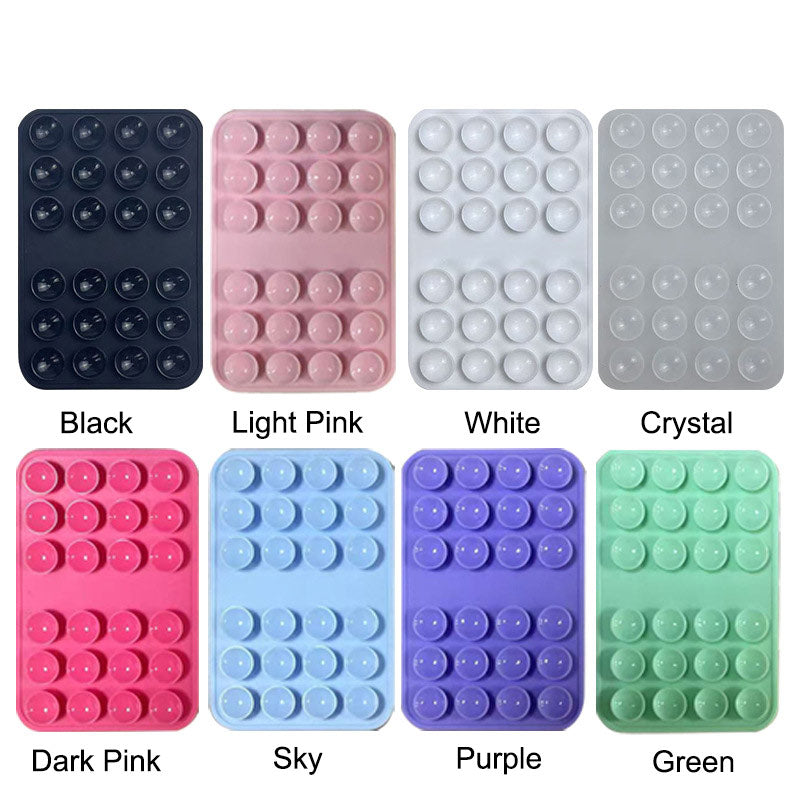 Silicone Cell Phone Wallet with Suction Cup