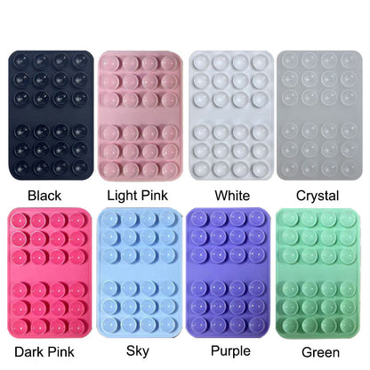 Silicone Cell Phone Wallet with Suction Cup