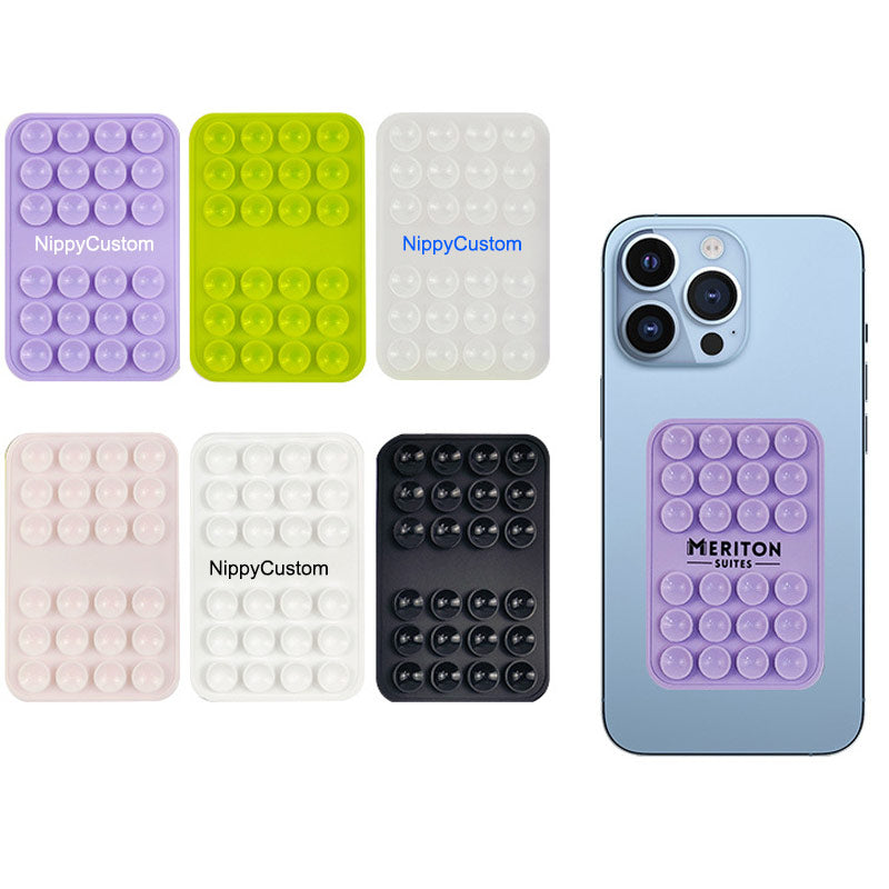 Silicone Double-Sided Suction Cup Phone Case