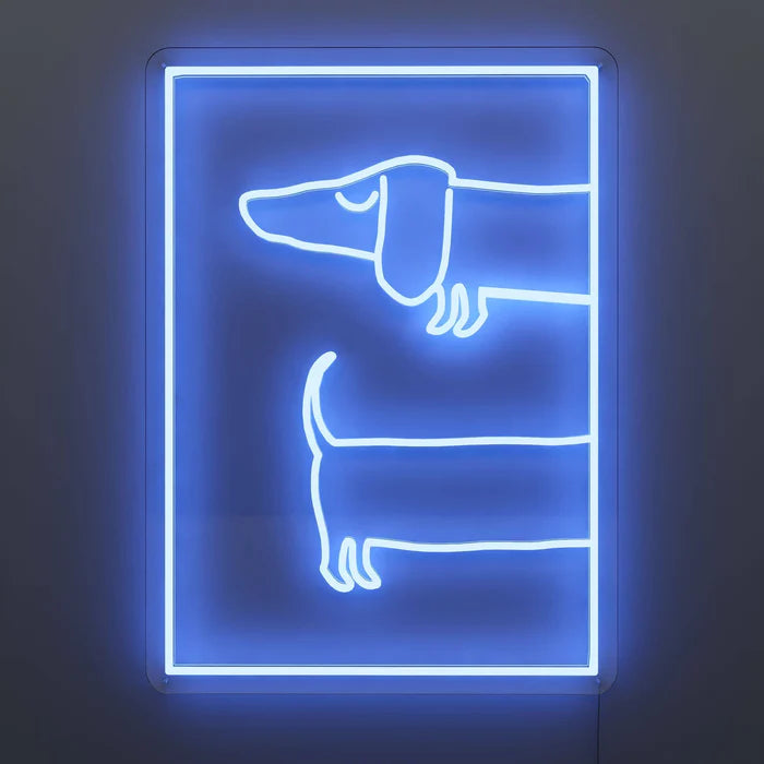 Dachshund Dog Neon Sign