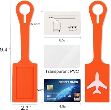 Amazon.com: Personalized Luggage Tags for Suitcases