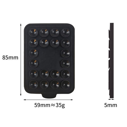 Magnetic Silicone Suction Cup Phone Holder