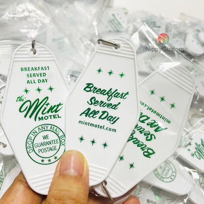 Vintage Hotel Keychains | Retro Motel Key Tags