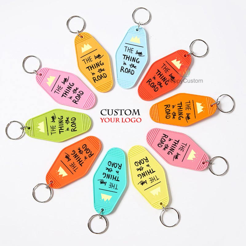 Custom Key Tags | Vintage & Printed Motel Keychains