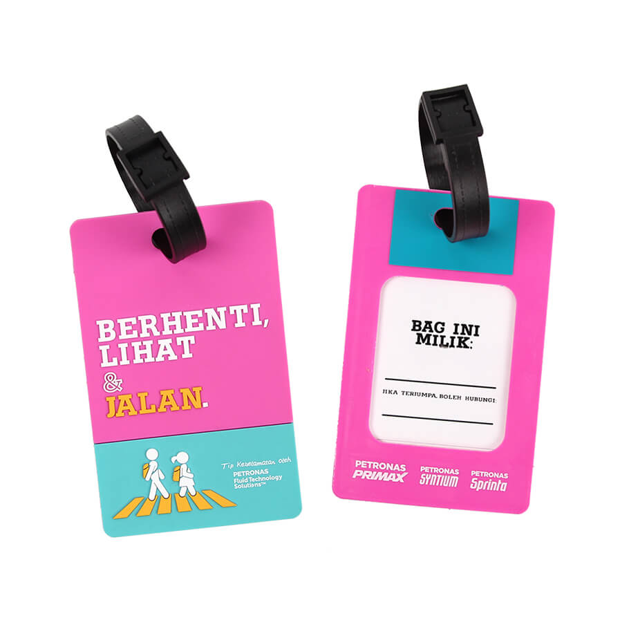 Custom Luggage Tags in Bulk with Promotional Logo