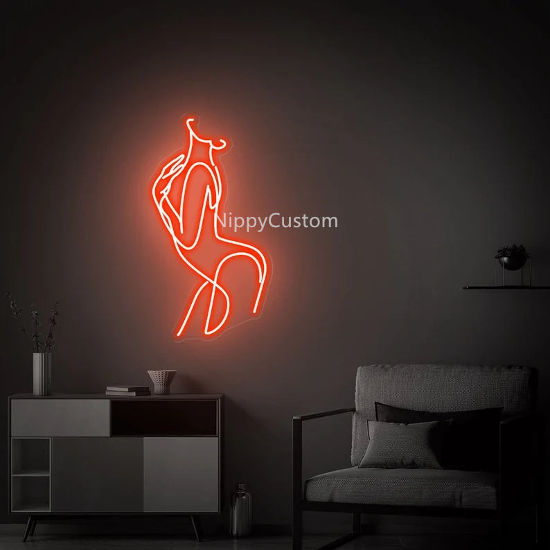 Sexy Girl Led Sign, Sexy Girls Led Sign, Wall Decor, Bar Neon Sig, Custom Neon Sign, Sexy Lady Led Sign, Sexy Woman Neon Sign