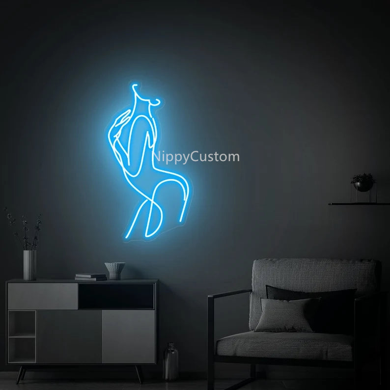 Sexy Body 6.0 Neon Sign - Sexy Body Led Light / Body Led Sign / Custom Neon Sign / Woman Body Signs 