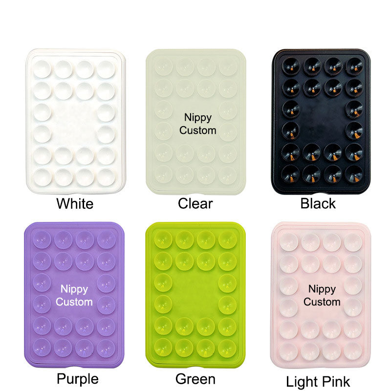 UV Printed MagSafe Magnetic Silicone Suction Cup Phone Holder