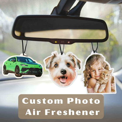 Personalized Car Air Freshener with Picture