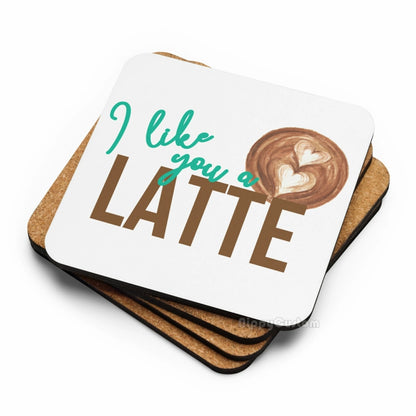 Personalized Coasters - Upload Your Custom Design Round Cork Coasters 