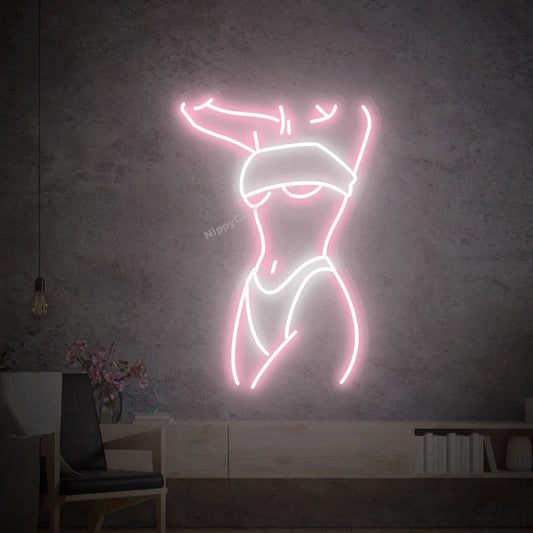 Women Body Neon Sign