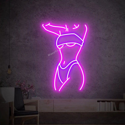 Women Body Neon Sign