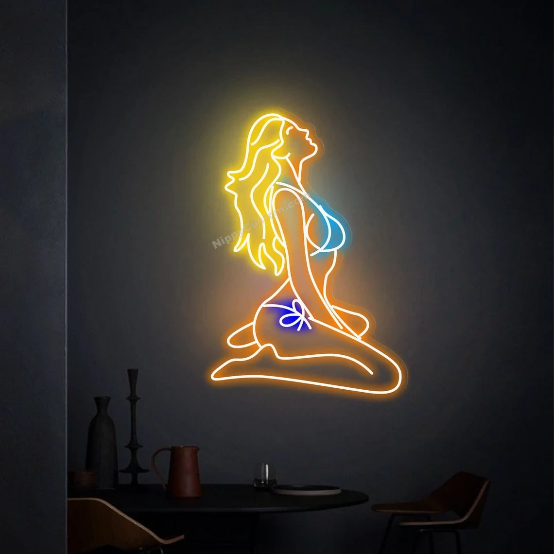 Women Body Neon Sign