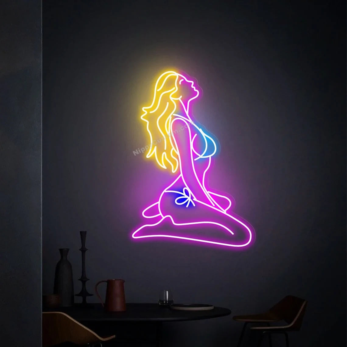 Women Body Neon Sign