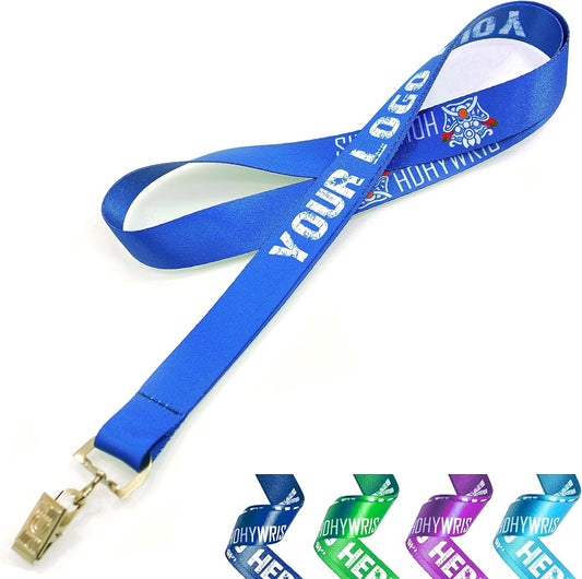 Personalized Lanyards, Custom Lanyard for Keys with Photo Name Logo Text, ID Badge Lanyard