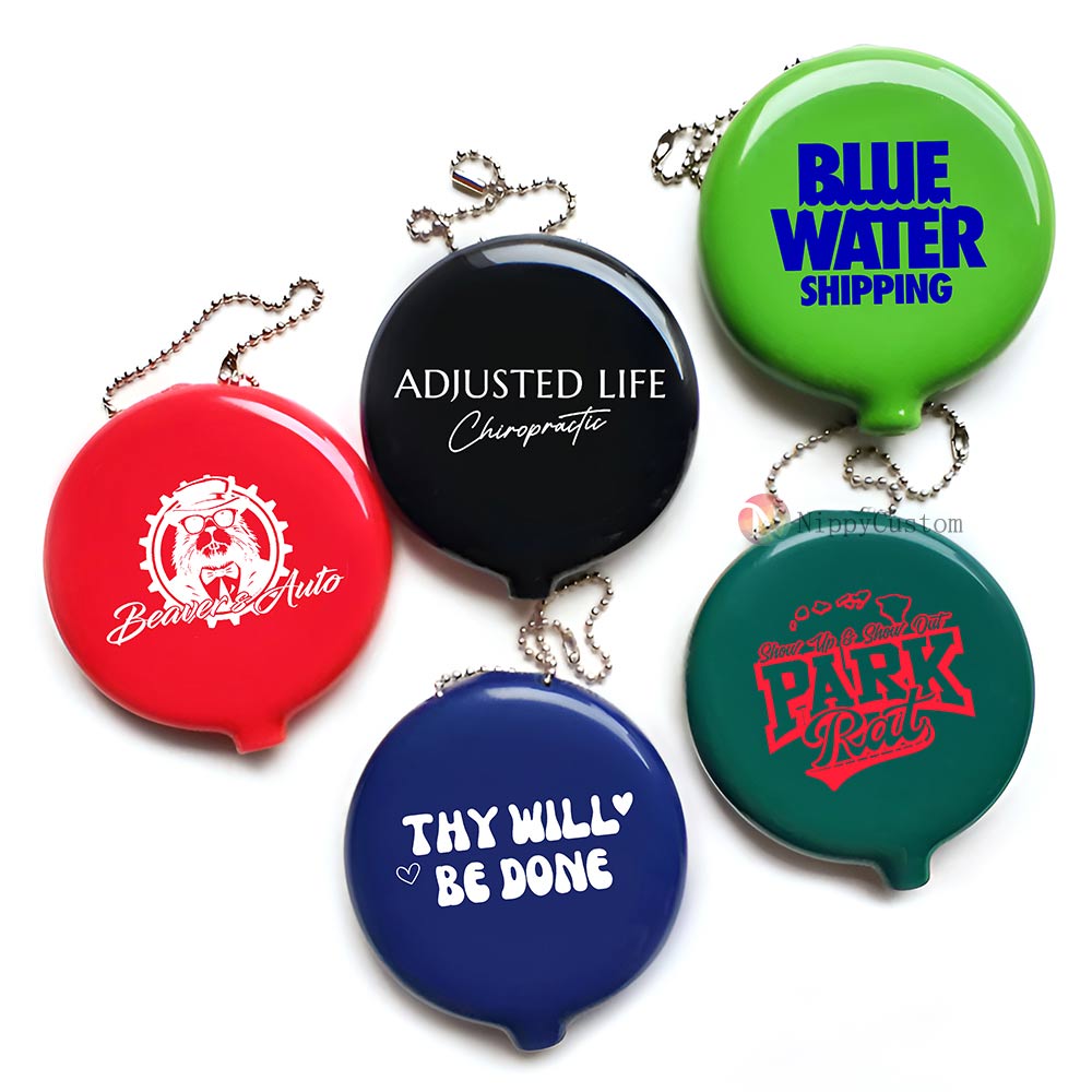 custom PVC Coin Purse With Key Ring Key Holder 