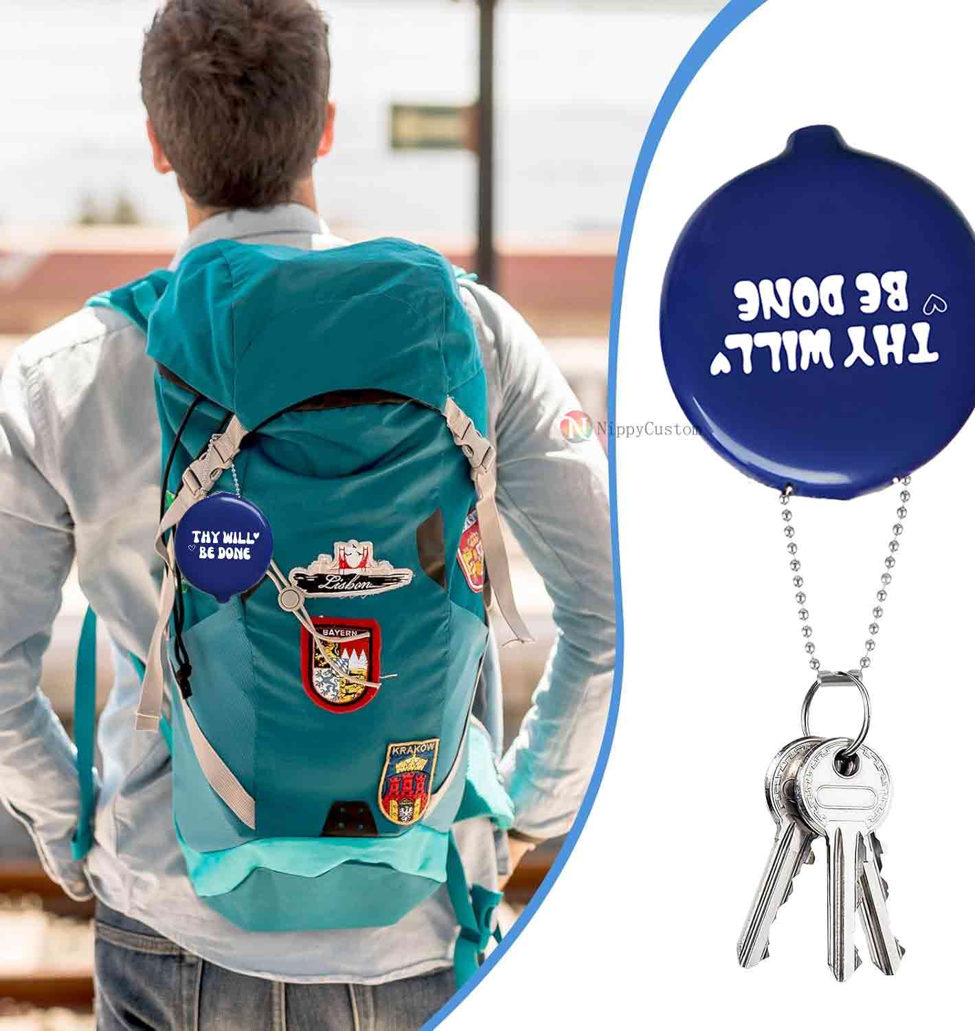  Rubber Coin Pouch With Key Chain