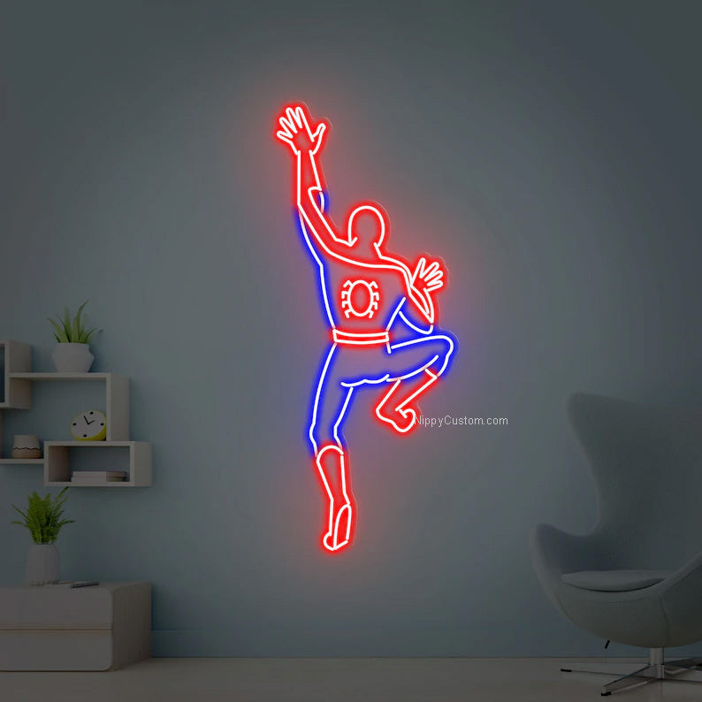 Spiderman Neon Sign, Superhero Neon Sign For Bedroom, Marvel Neon Light ...