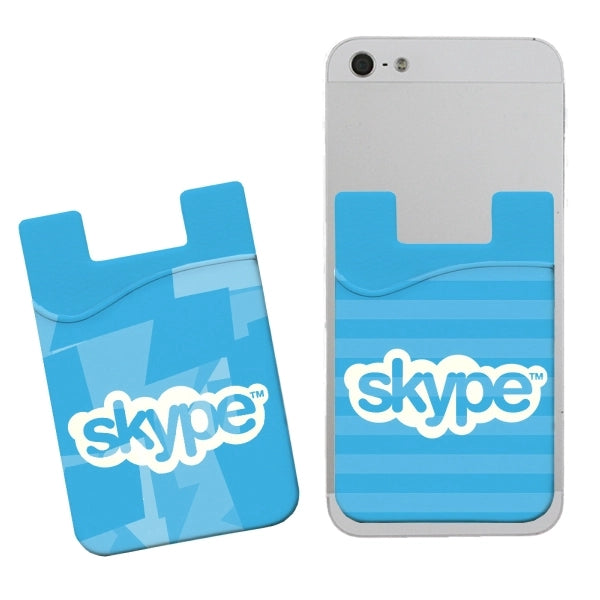 Custom Branded Silicone Phone Wallet — Printed With Your Logo