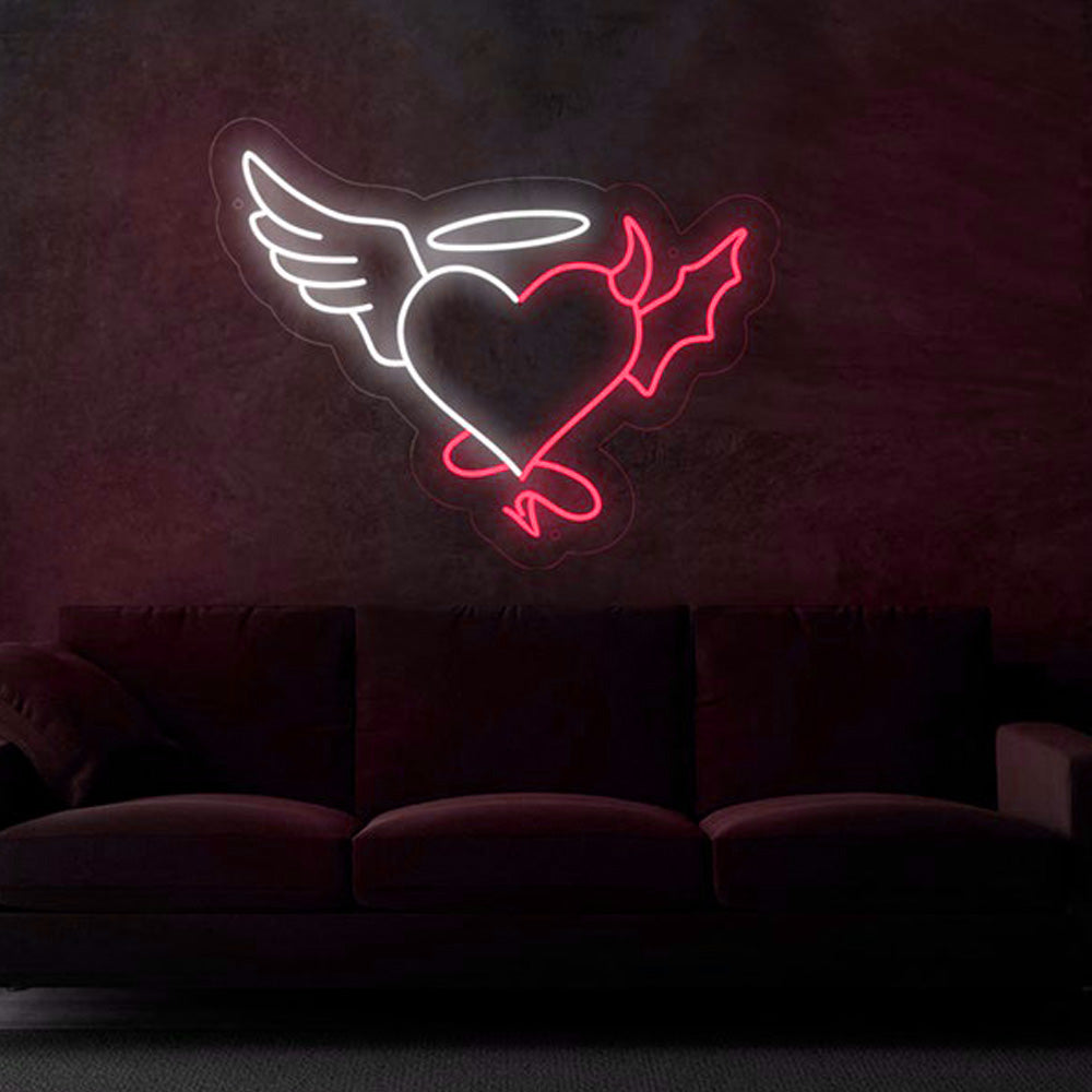 Angel & Devil- LED Neon Sign