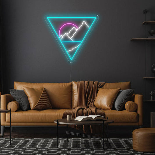 Mountain Neon Sign