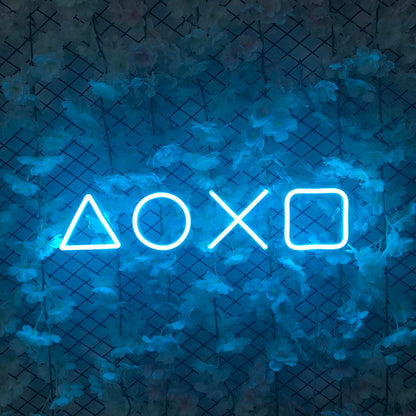 ps4 neon light for game room