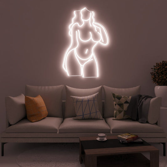 bikini Lady - LED Neon Sign