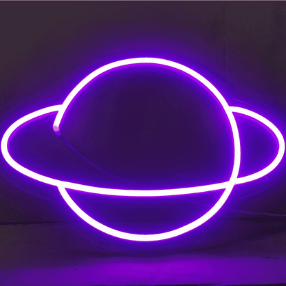 Planet - LED Neon Sign