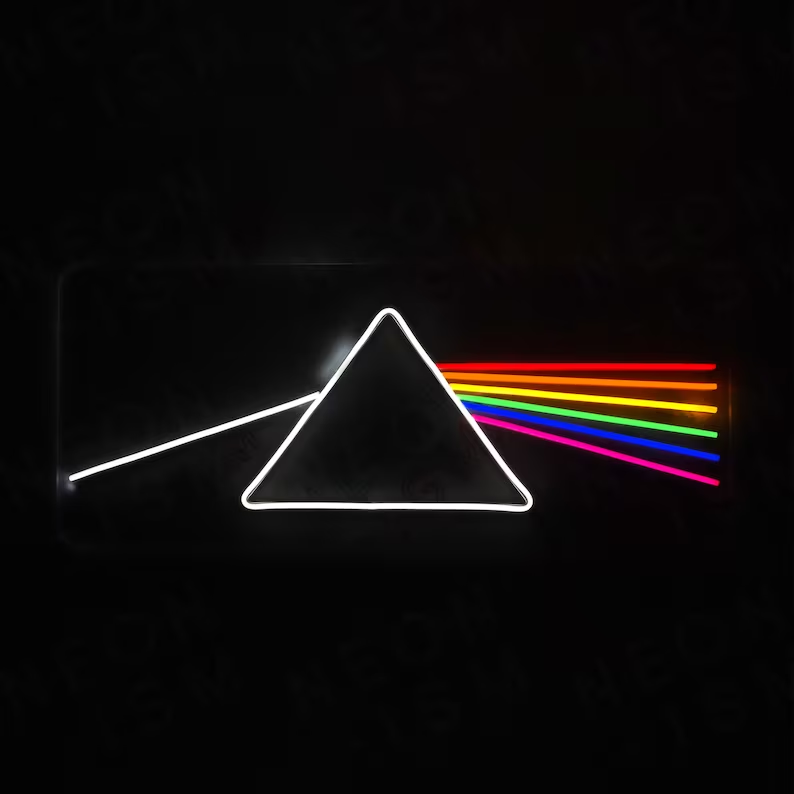 Dark Side of the Moon - LED Neon Sign