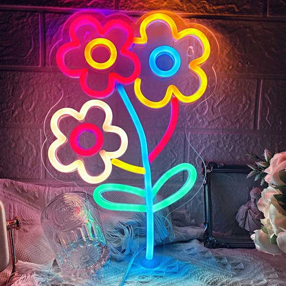 Flower - LED Neon Sign