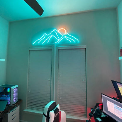 Mountain - LED Neon Sign 2 Versions