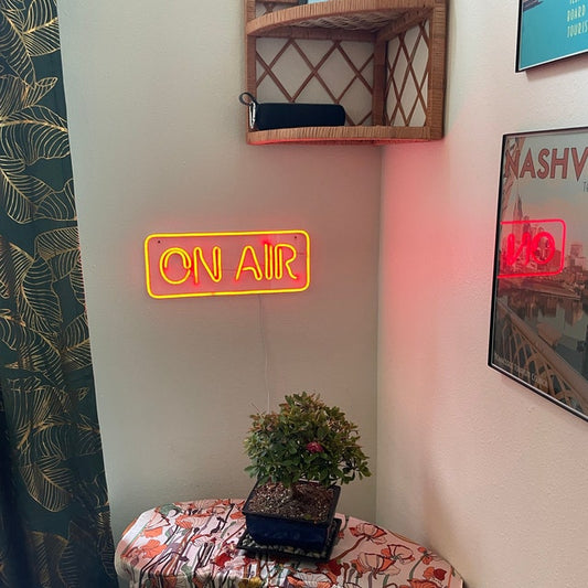 On Air Neon Sign