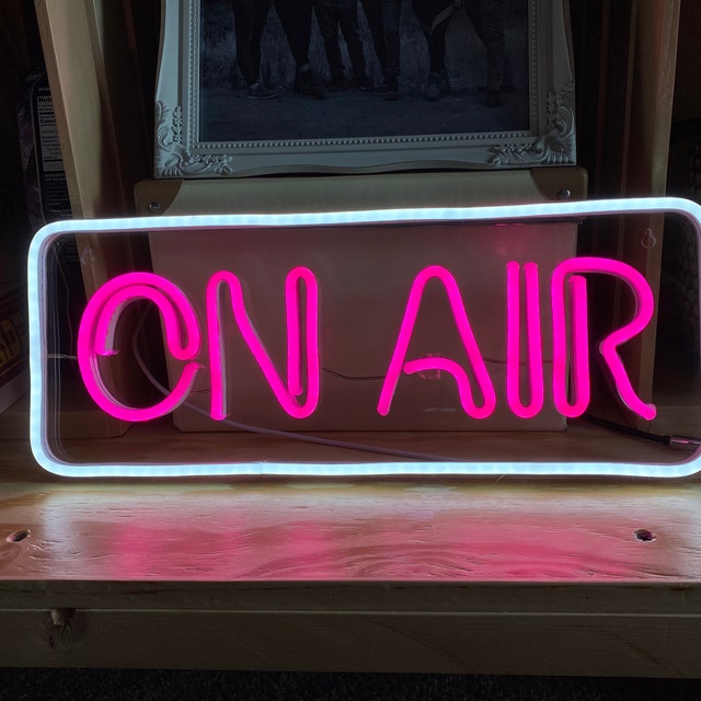 On Air Neon Sign Light Bar Pub Club studio Wall Decor