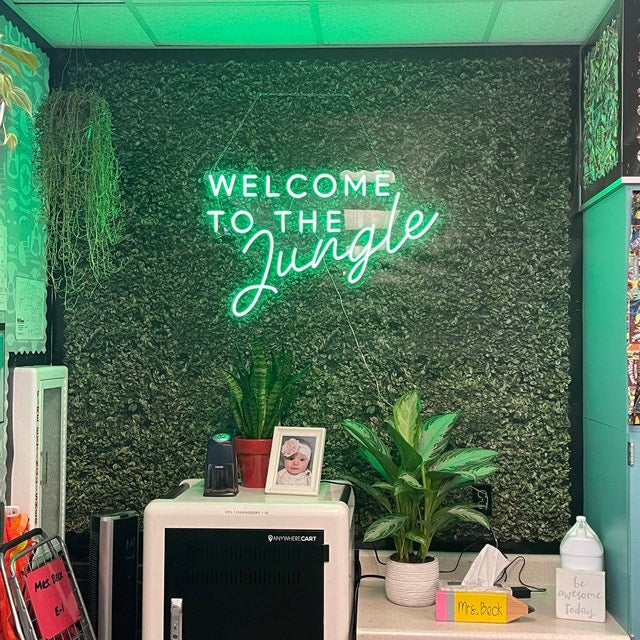 Welcome to the jungle - LED Neon Sign