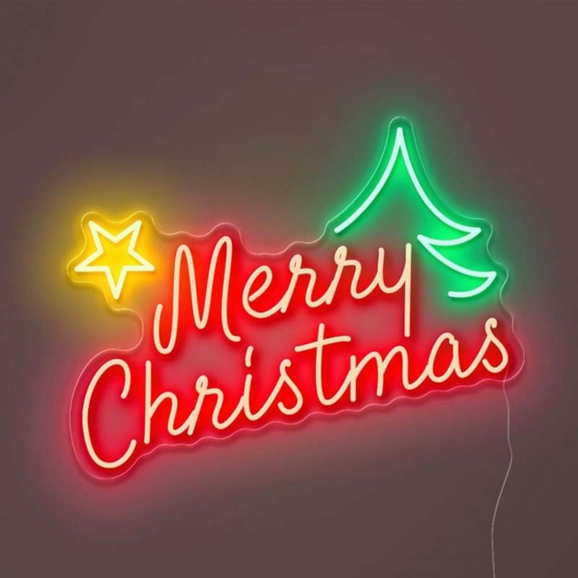 Merry Christmas Xmas ,Led Sign for Christmas Eve Home Bar Wall Decoration,Neon Sign Bedroom,Neon Lights,Party Decor