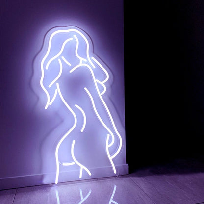 Girl neon sign,Girl neon light,Girl led sign,Body neon sign,Woman body led light,Woman body neon sign